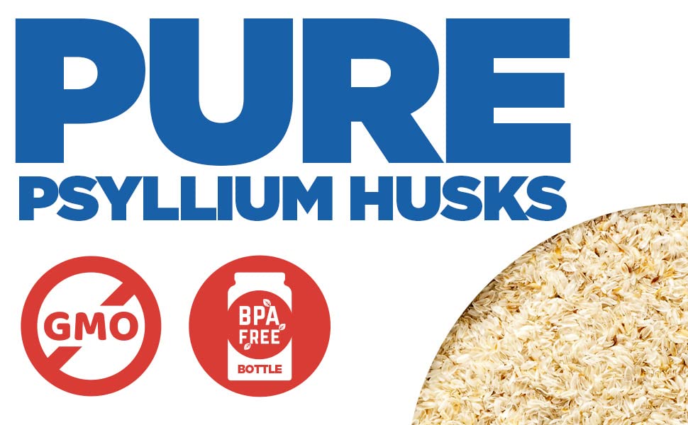 Yerba Prima Psyllium orgánico: dosis fácil con agua o jugo.