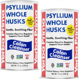 Yerba Prima Psyllium envase doble 12 onzas para una regularidad suave.