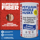 Yerba Prima Psyllium Husk taza y agua: ayuda a la saciedad