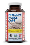 Yerba Prima psyllium en botella para la regularidad diaria.