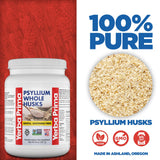 Yerba Prima Psyllium: empaque que destaca fibra natural sin gluten