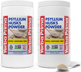 Yerba Prima Psyllium Husks Polvo en envase doble favorece una regularidad suave.