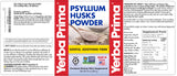 Yerba Prima Psyllium Husks Polvo uso con jugos y leche vegetal.