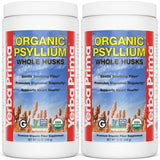 Yerba Prima Psyllium orgánico en envase: ideal para iniciar la rutina de fibra.