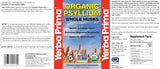 Yerba Prima Psyllium: textura de polvo listo para mezclarse en bebidas.