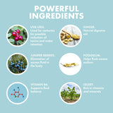 Yes You Can! Water Lipo: etiqueta frontal destacando ingredientes naturales para bienestar diario.