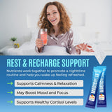 Mezcla efervescente de Yesnap MAGICRELAX se disuelve fácilmente para un momento de calma.
