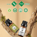 Detalle de control de calidad de aceites yethious para pureza.