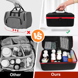 Yewltvep con asa desplegable para transporte cómodo en viaje.