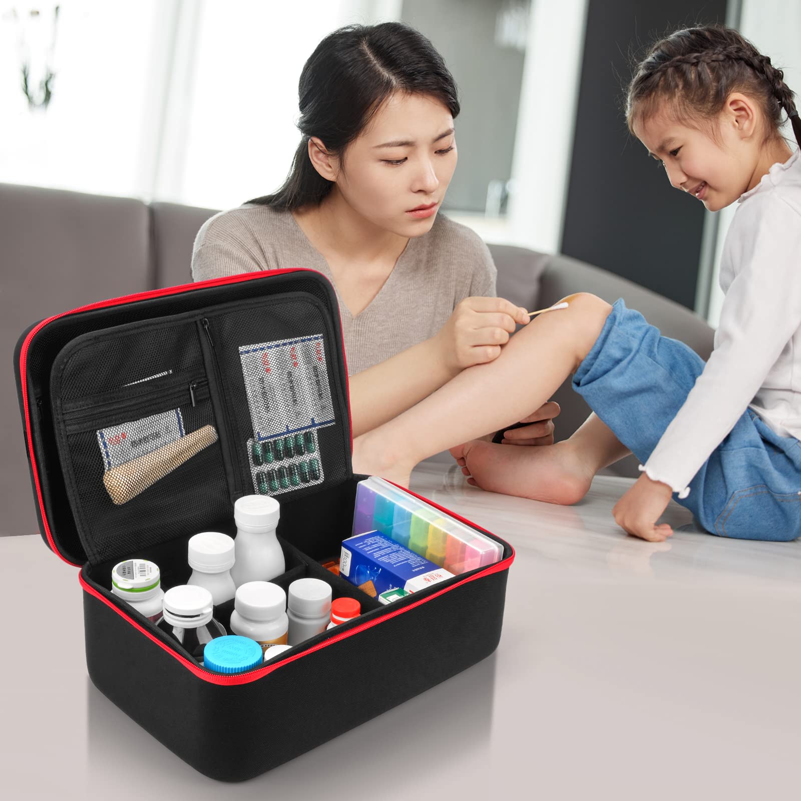 Yewltvep ideal para viaje y uso diario de medicamentos.