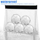 Bolsas de hielo YEXEXINM de tamaño 25,4 x 18,5 cm con amplio espacio.
