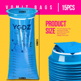 YGDZ bolsas vómito cierre twist seguro evita olores tras usar