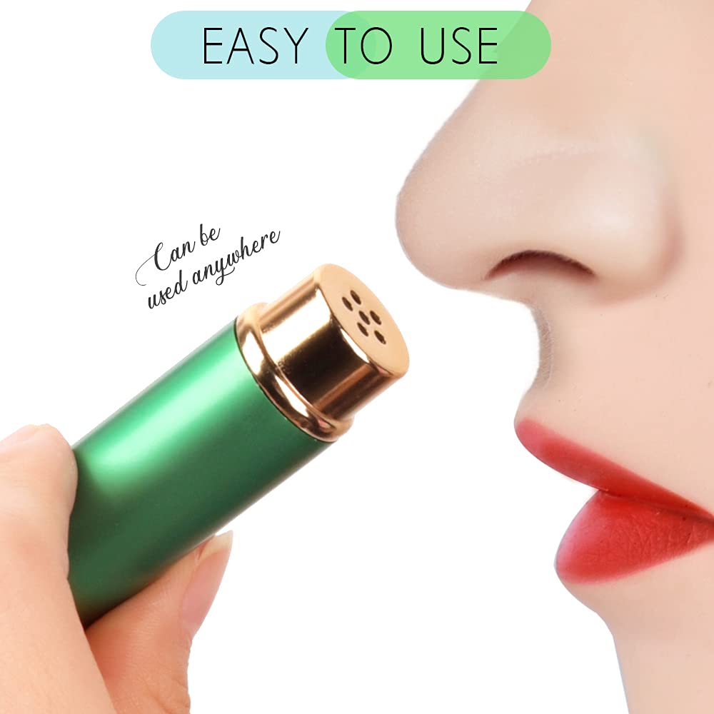 Inhaladores nasales YGDZ de uso múltiple para aceites esenciales.