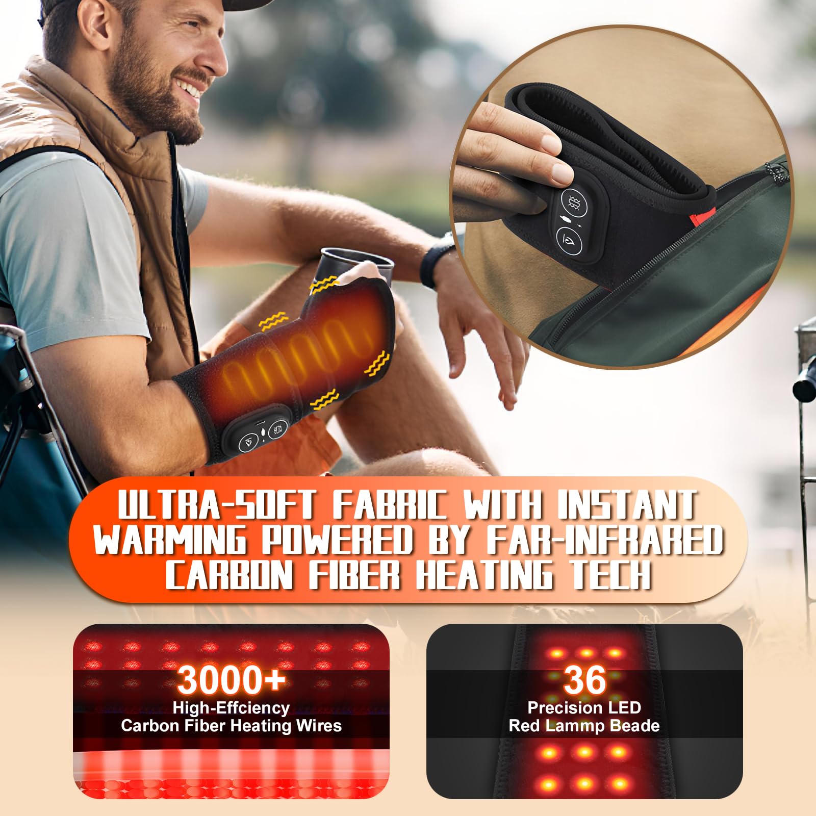 Yincook vibración suave para relajar la mano y reducir tensión.