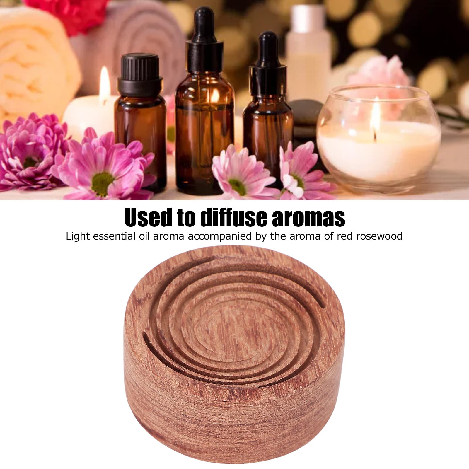 Yinhing difusor en salón de madera, embellece la sala con fragancia suave.