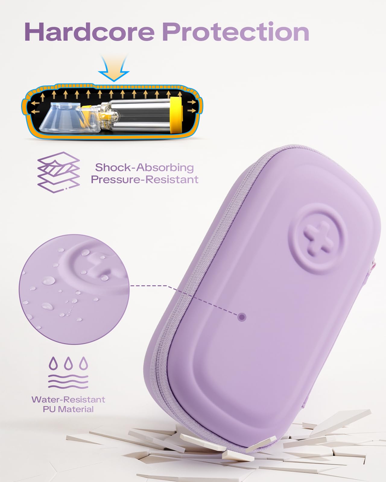 YINKECASE correa de pulsera, transporte cómodo en viaje.