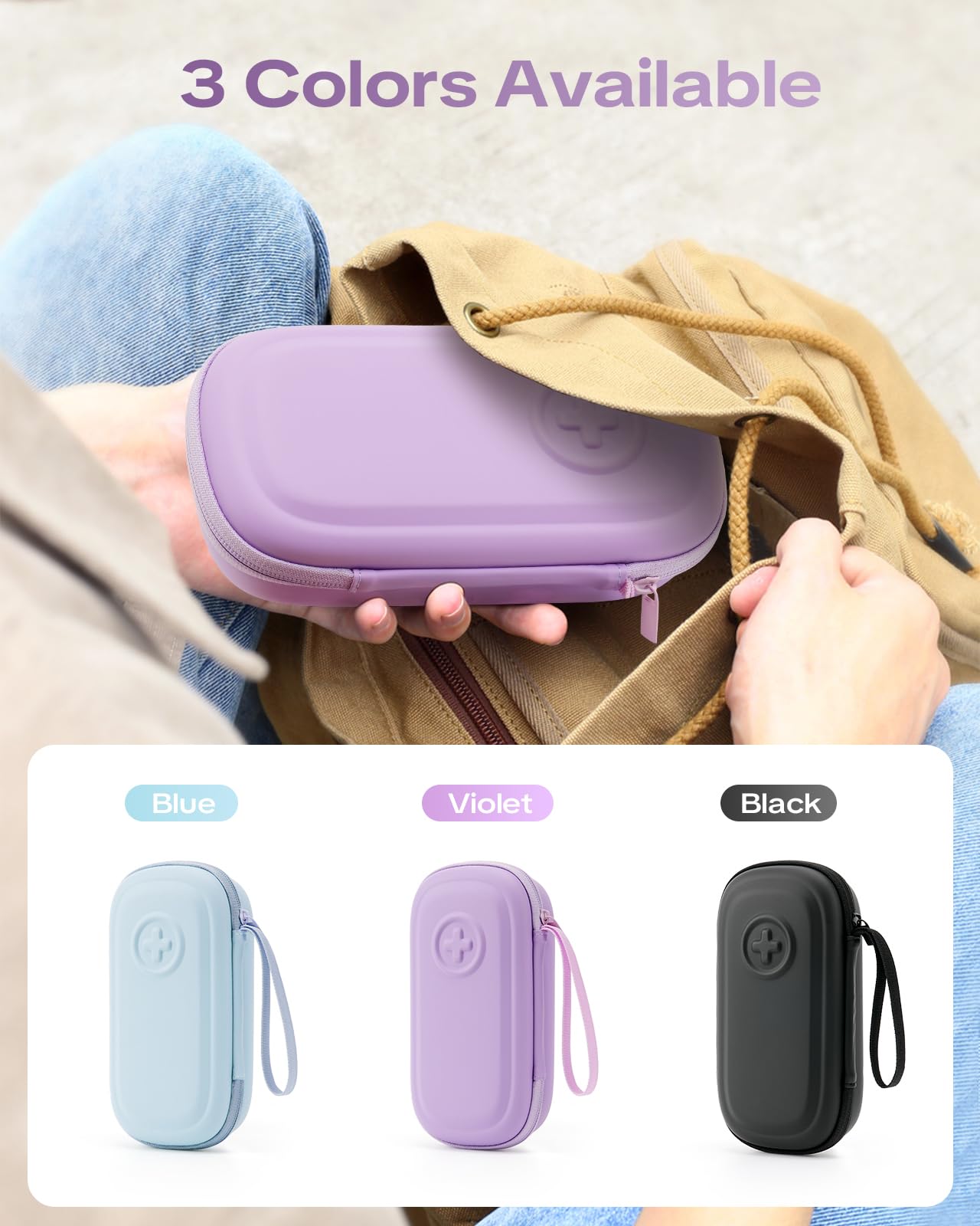 YINKECASE dimensiones compactas, ideal para viaje.