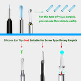 YIPINER punta compatible: se adapta a otoscopios de 3.5 mm.