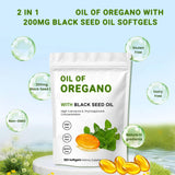 YKJHCSL mezcla de oregano y semilla negra en cápsulas