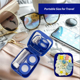 Diseño lindo hecho a mano, estuche compacto para viaje
