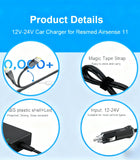 Compatibilidad universal con vehículos 12V-24V para coche, RV y camión