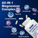 YMINGKJ Magnesium Complex etiqueta clara, información útil al instante.