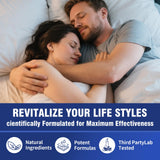 Cápsula con agua de YMINGKJ Magnesium Complex para rutina nocturna relajante.