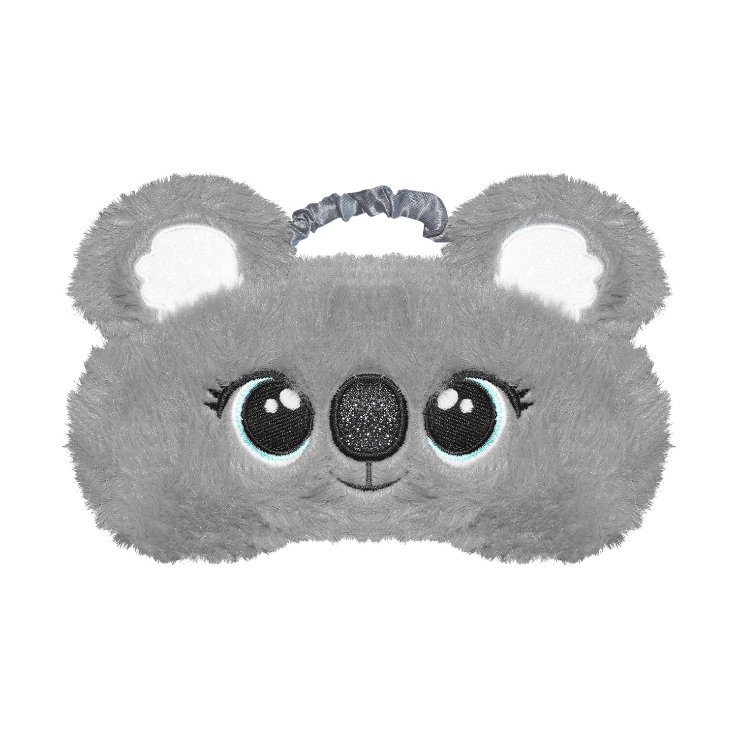 Mascarilla para dormir Ynaize koala gris en felpa suave para descansar en casa