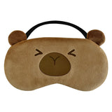 Ynaize mascarilla para ojos capibara, diseño lindo para dormir cómodo.