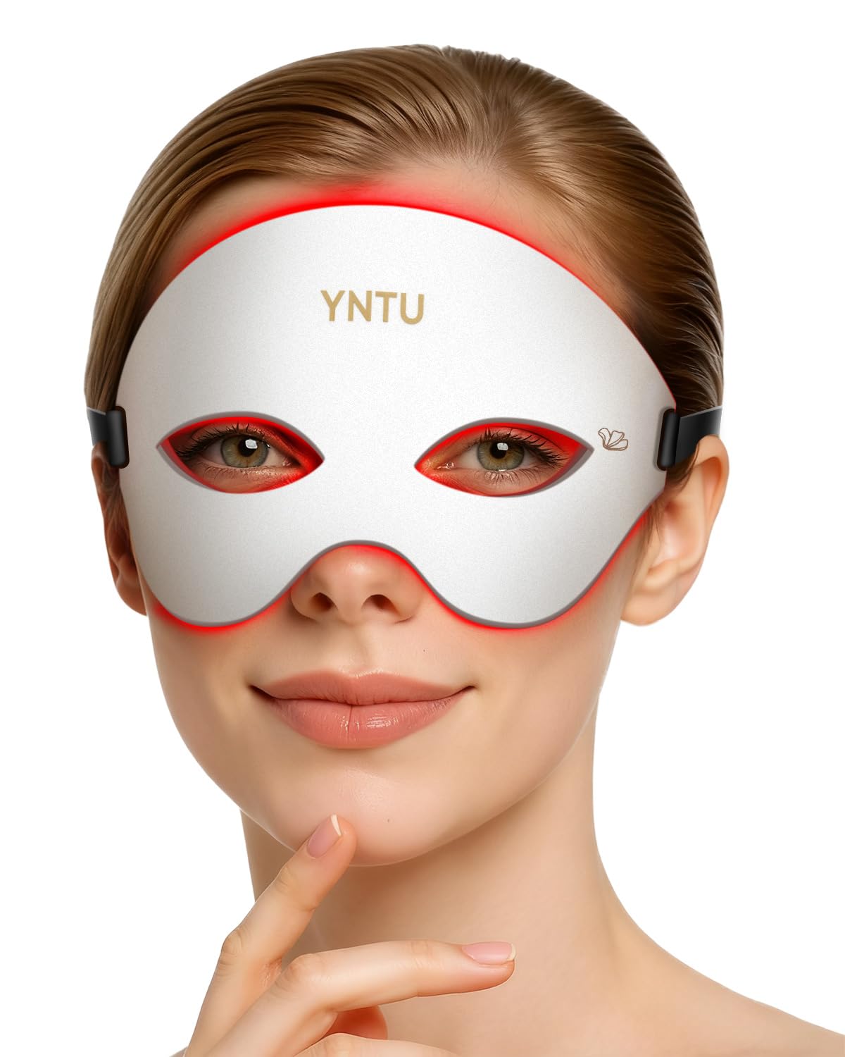 YNTU mascarilla ocular termica en una presentación limpia, enfoque en comodidad y relajación