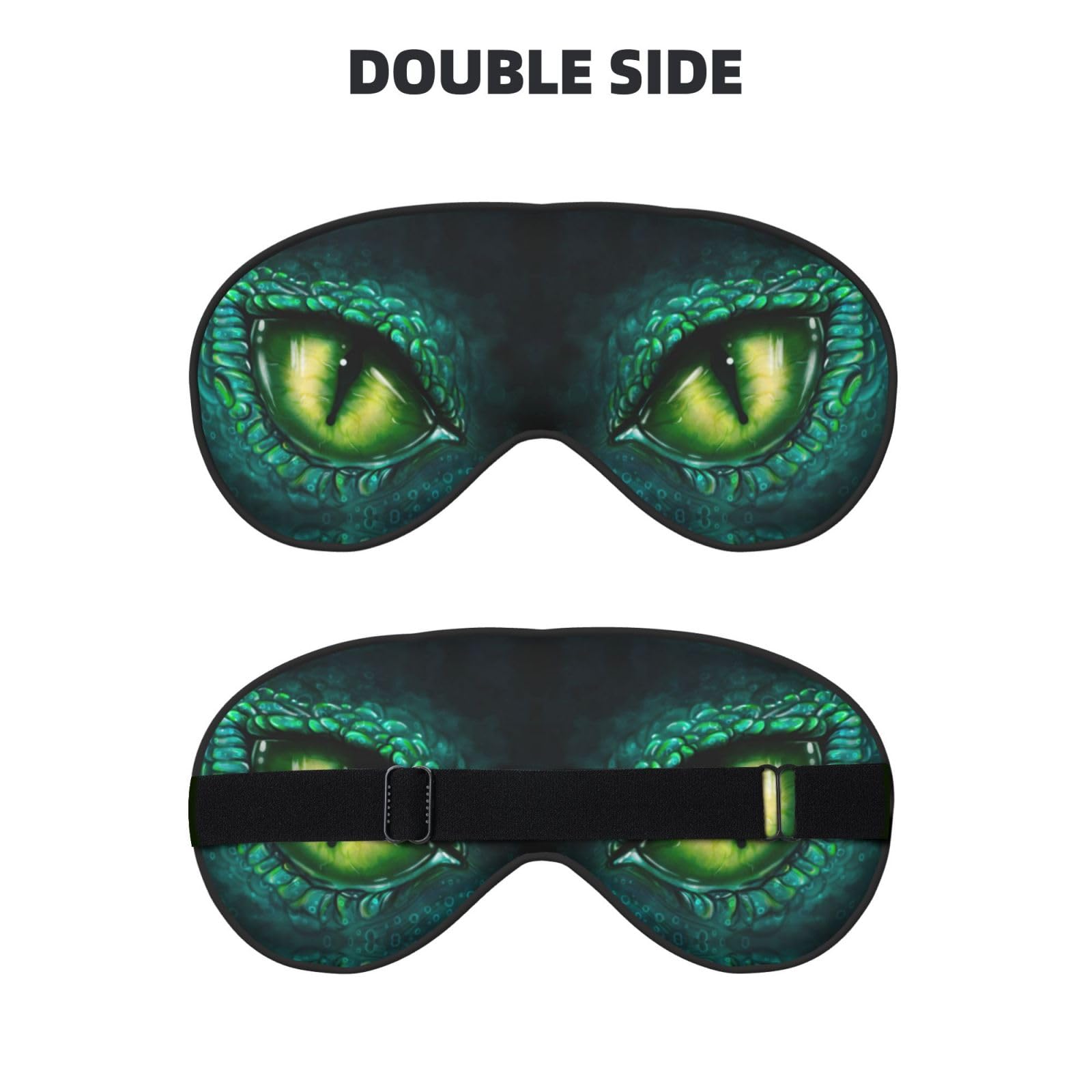 YNXTYB Dragon Eye máscara bloquea la luz para siestas tranquilas