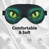 YNXTYB Dragon Eye máscara suave de seda sintética para piel sensible