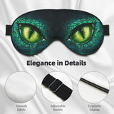 YNXTYB Dragon Eye máscara para viaje facilita dormir en movimiento