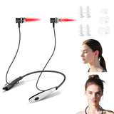 YOEYOU 2-in-1 red light therapy device focusing on the nose for gentle relief