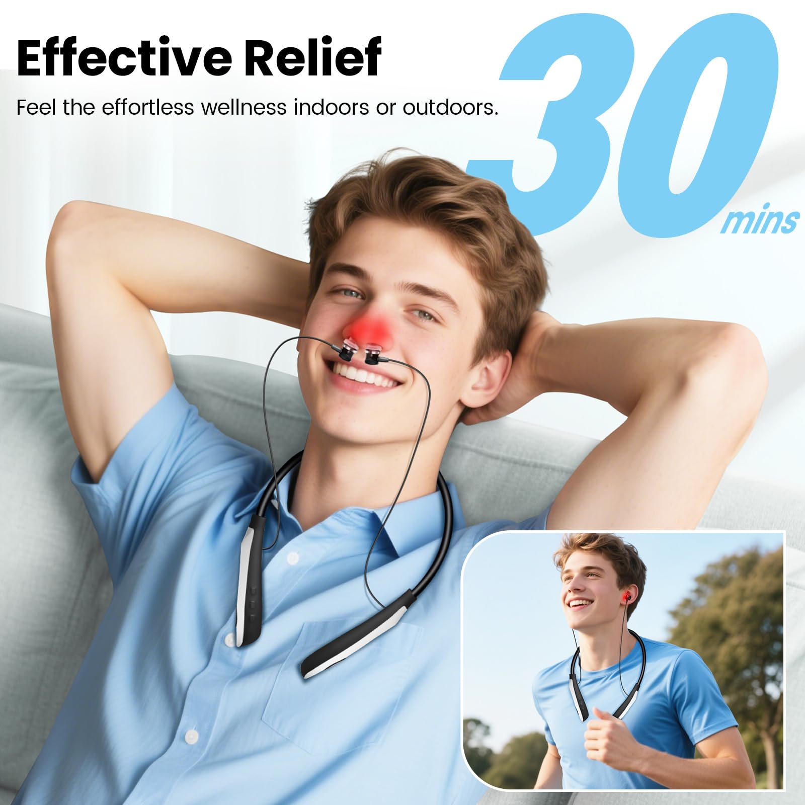 YOEYOU 30-minute auto shut-off for safe, worry-free sessions