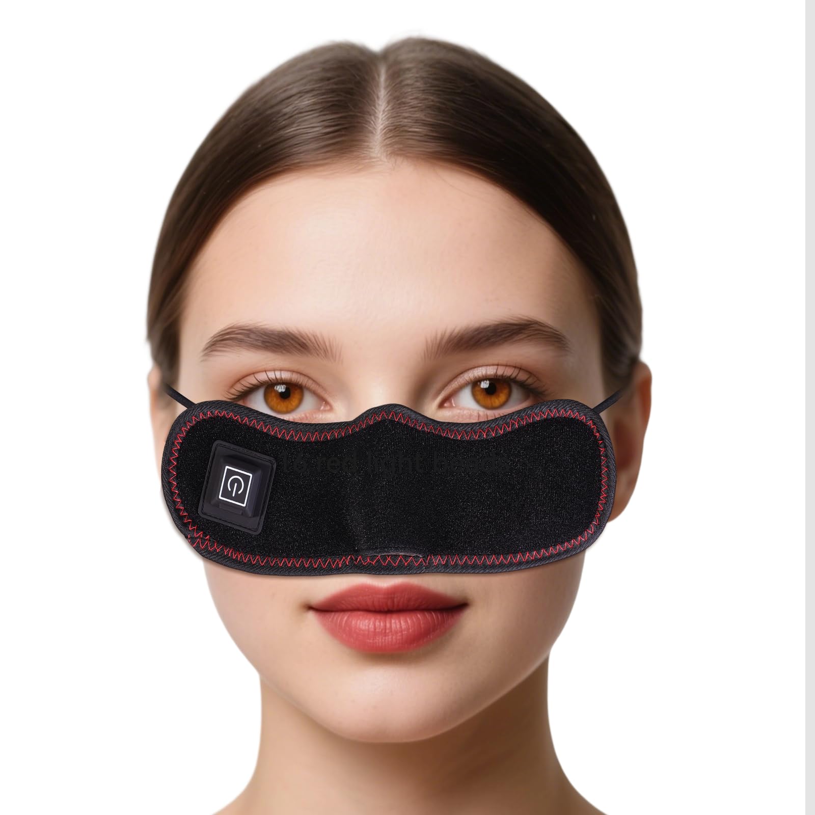 Yoeyou Calentador nasal inalambrico con diodos LED ofrece calor suave para el confort diario.