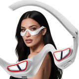 Gafas Yoeyou con luz roja para ojos, reduce bolsas y líneas finas.