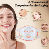 YOEYOU mascarilla luz 850nm perfil para penetración suave en la piel