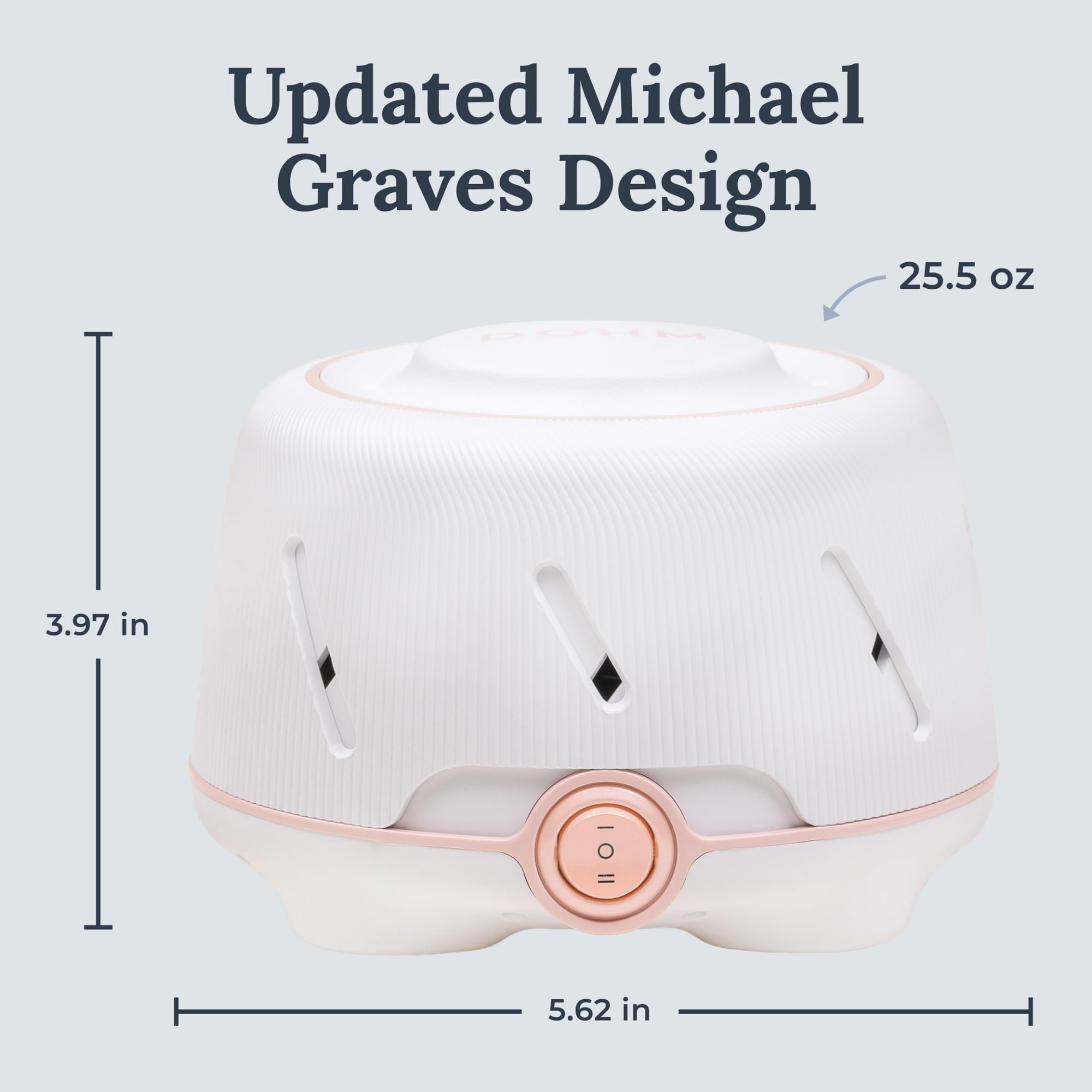 Yogasleep Dohm, cable de alimentación incluido para usar de inmediato.