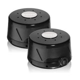 YOGASLEEP Dohm Classic negro, dos unidades, ideal para dormir mejor gracias al ruido blanco natural.