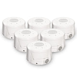 Yogasleep Dohm Classic: conjunto de 6 unidades en blanco, ideal para dormitorio limpio y silencioso