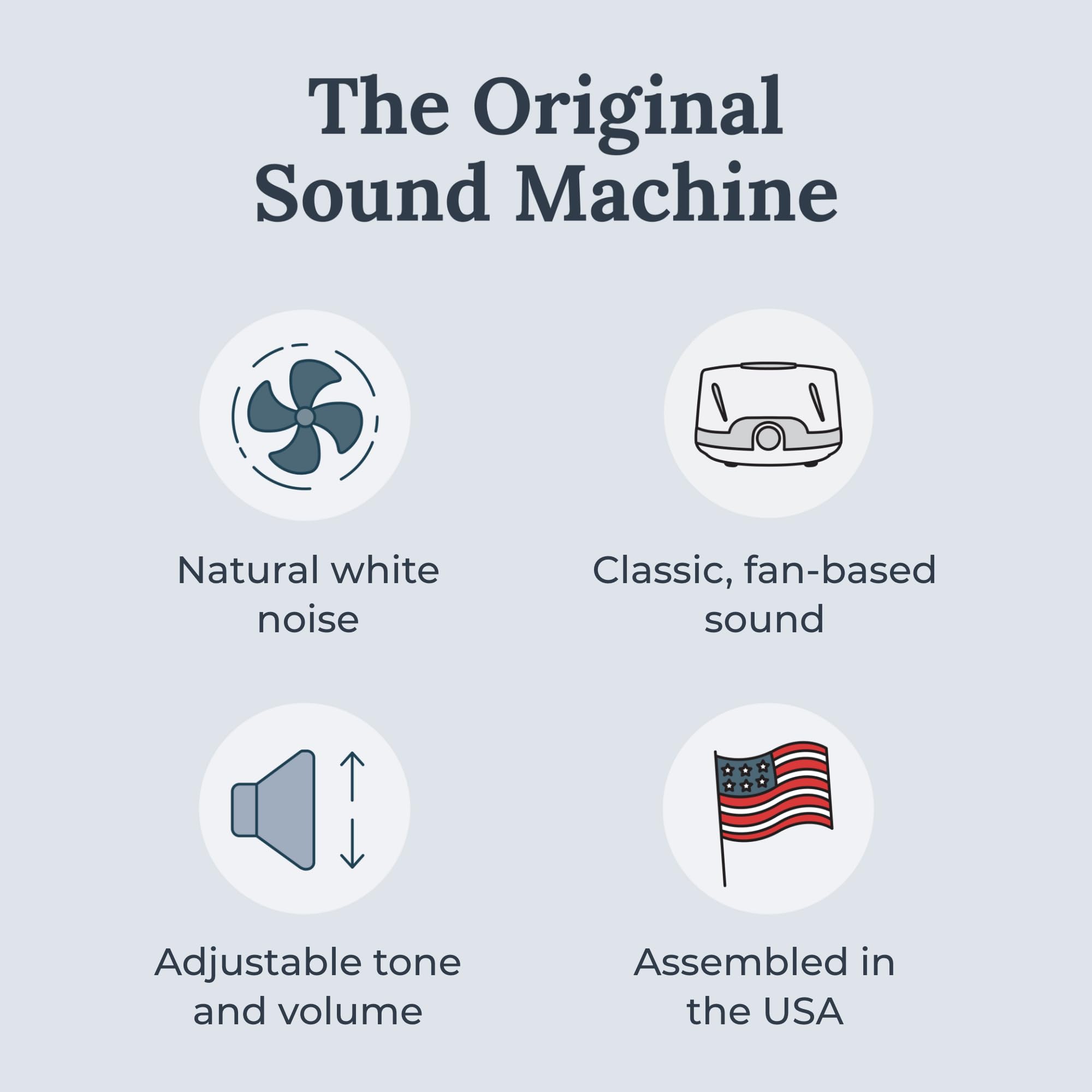 Yogasleep Dohm Classic: sonido blanco original para dormir sin corrientes