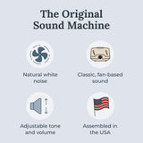 Dohm Classic tono tan con ajuste dual para concentración y calma.