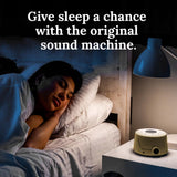 Yogasleep Dohm Classic tono tan ideal para dormir bebés y siestas.