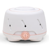 Yogasleep Dohm blanco, vista frontal, sonido natural para dormir mejor.