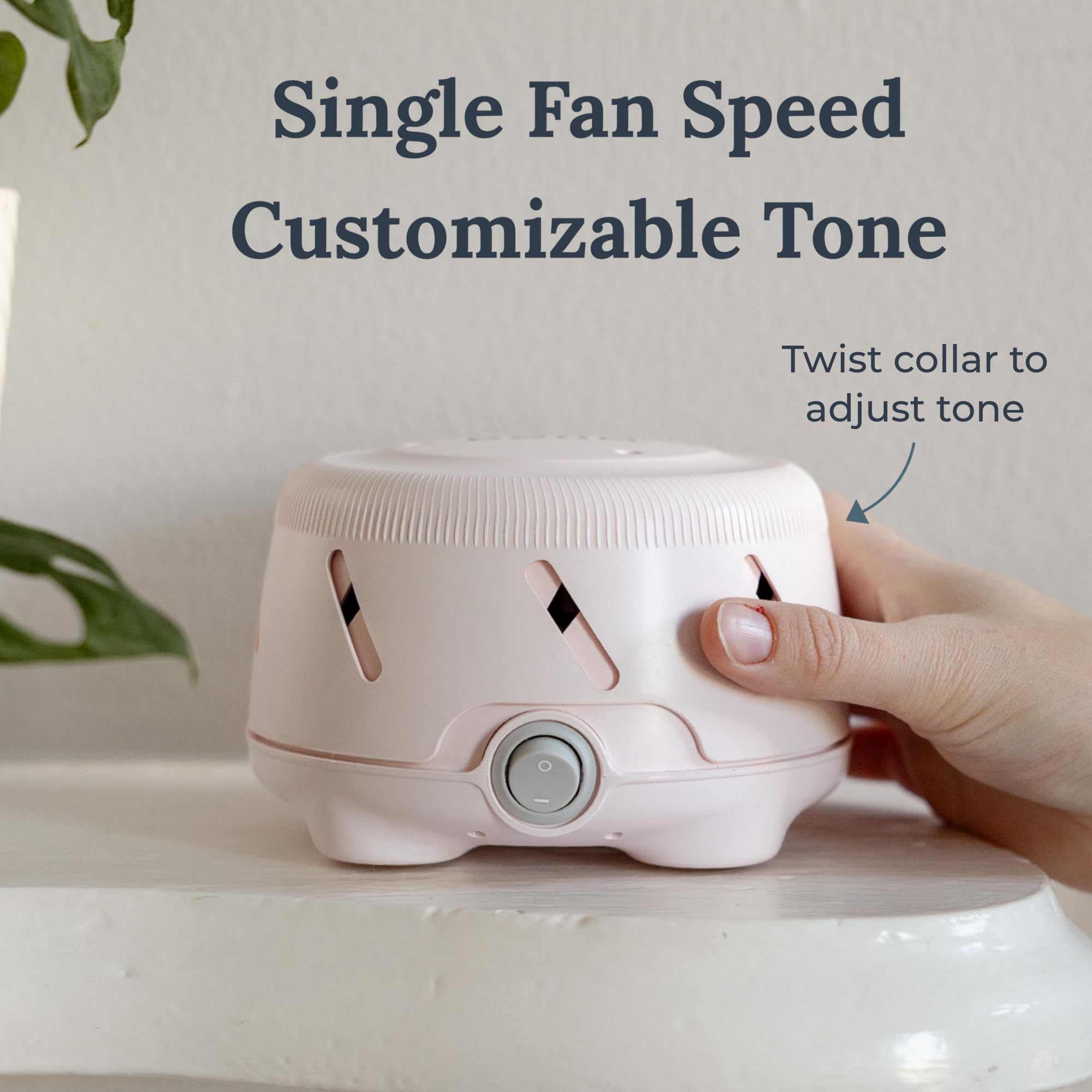 Yogasleep Dohm Uno en color rosado para combinar con tu estilo.