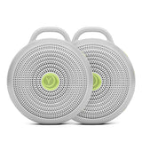 Yogasleep Hushh, dos unidades en empaque, ideal para dormir sin interrupciones en familia.