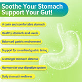 Yoghuaty H. Pylori Defense Probiotics etiqueta con ingredientes visibles