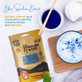 Yogi Super Foods polvo espirulina azul para licuados nutritivos