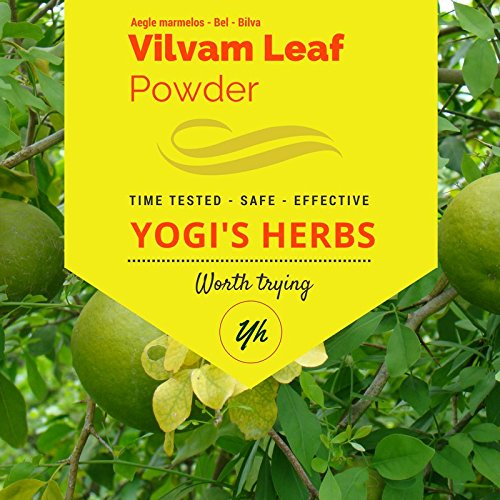 Polvo de Vilvam de YOGIS HERBS en empaque de 1 libra para recetas naturales